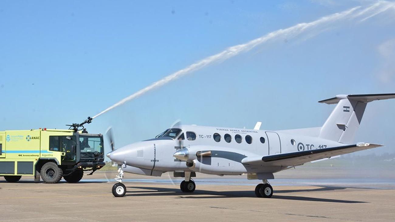 Fotos: Beechcraft TC-12B Huron, el moderno avión que se sumó a la Fuerza Aérea Argentina