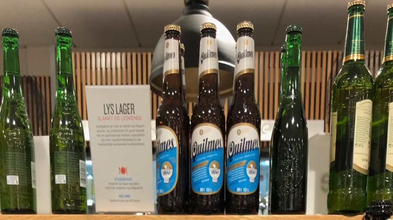 Quilmes llegó a los países escandinavos