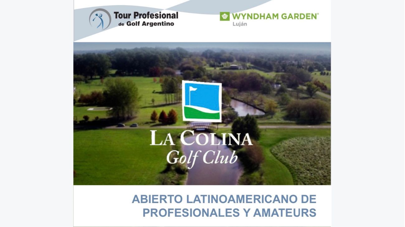 Se acerca el Abierto Latinoamericano Profesional de Golf Argentino