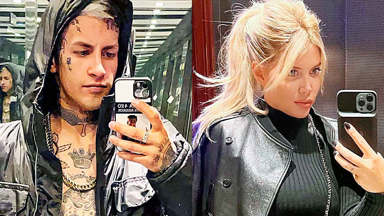 Wanda Nara utiliza la fama de L-Gante para seguir vigente