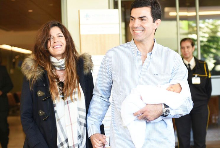 Macedo y Urtubey ya están en casa con su beba