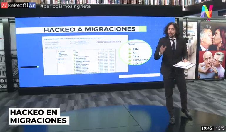Experto en seguridad informática advirtió sobre "exposición de datos sensibles" de Migraciones