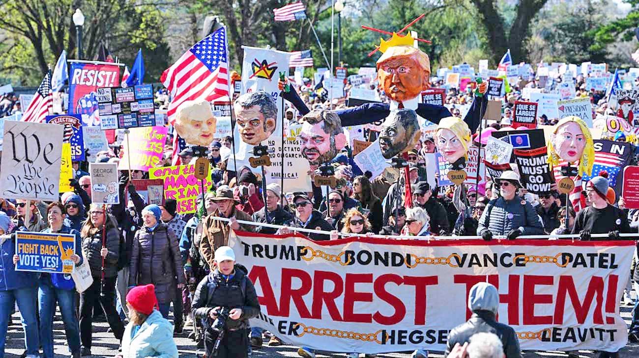 Las protestas contra Trump se globalizan