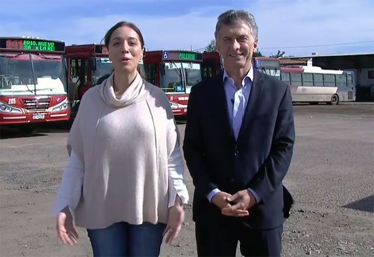 Macri: “El país se divide entre quienes quieren construir futuro y quienes quieren destruirlo”