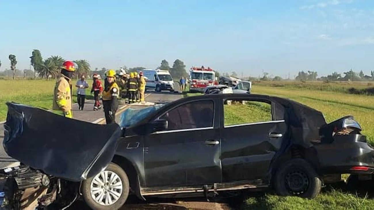 Trágico choque múltiple en el inicio del fin de semana largo: tres muertos en Santa Fe