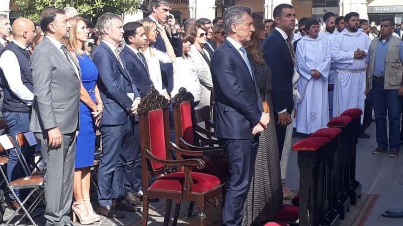 Mauricio Macri, en Salta: "Vine a rezar como uno más por el futuro de los argentinos"