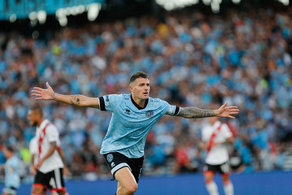 Belgrano le ganó a River con un Vegetti letal y un Losada impecable