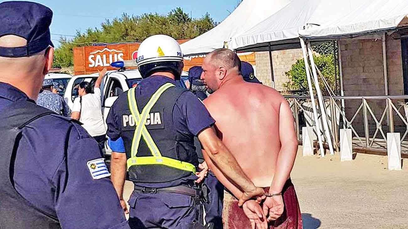 Incidentes con hinchas de River en Uruguay
