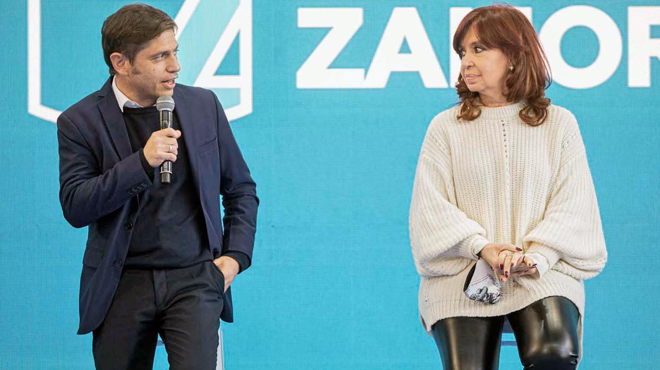 CFK aceleró contra Kicillof y lo acusó de jugar con Quintela