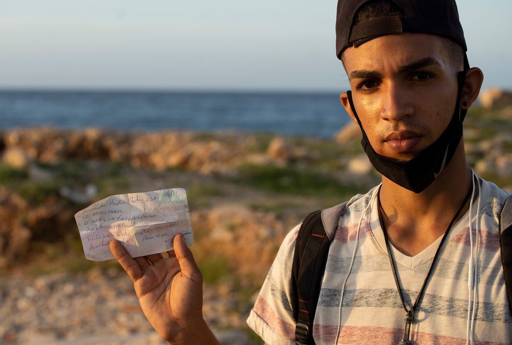 El sueño frustrado de un refugiado cubano que pasó 15 horas en el mar