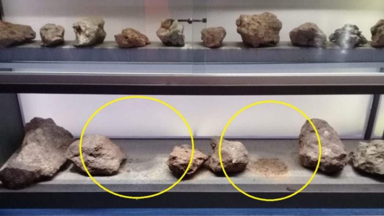 Ladrones armados robaron tres meteoritos de un parque temático de Chaco