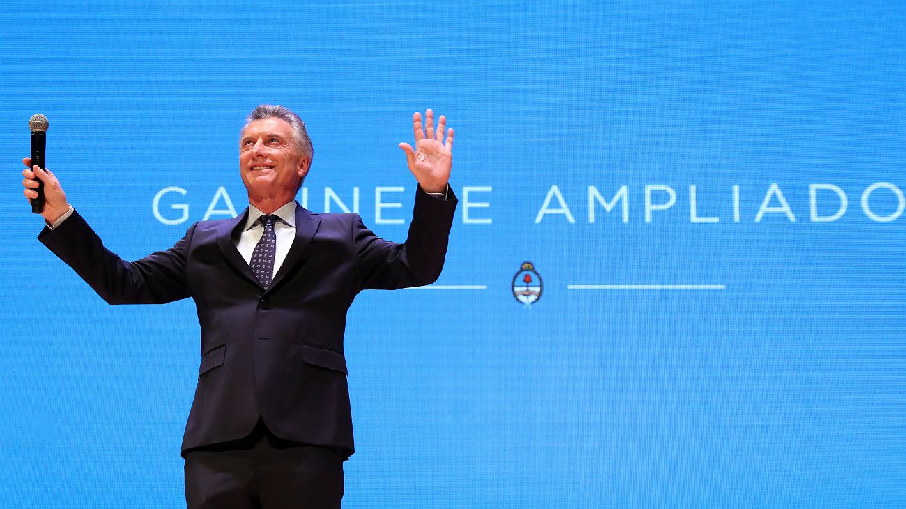 Mauricio Macri arengó al Gabinete ampliado: "Digámosle 'te necesito' al que no nos votó"