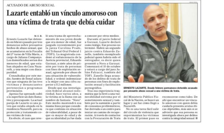 “De mi proceso de resiliencia sólo puedo dar fe yo”