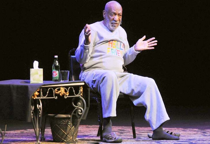 Bill Cosby volvió a actuar luego de ser acusado de abusador sexual