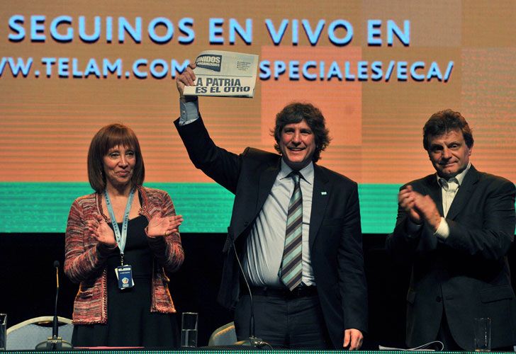 Boudou asoció a los medios con ejércitos
