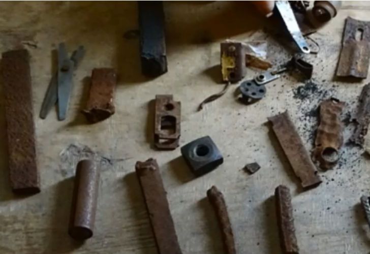 A un hombre le extrajeron 32 objetos metálicos del estómago