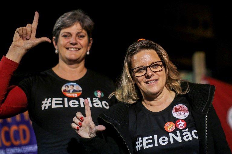 Movimiento de mujeres #EleNão decepcionado por el resultado electoral