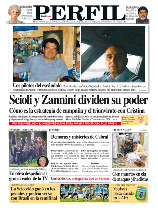 Scioli y Zannini dividen su poder