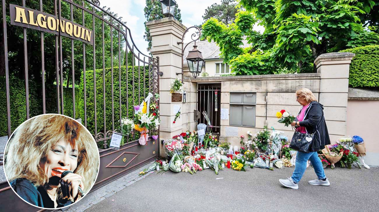 El adiós a Tina Turner será tan privado como lo fue su vida en Suiza