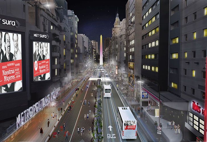 Cómo se encuentra la obra de ampliación de la calle Corrientes