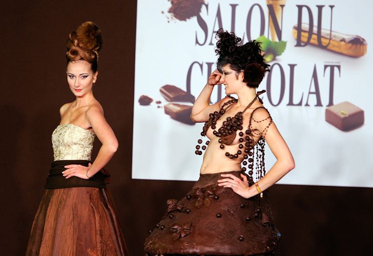 Moda en el "Salón del chocolate"