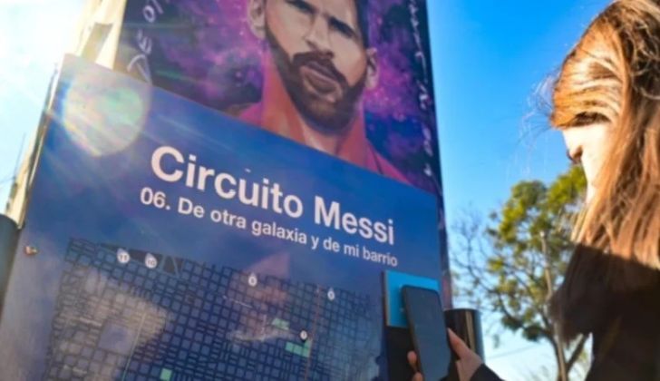 Rosario tokenizó el circuito que recorre los sitios que marcaron la vida de Messi
