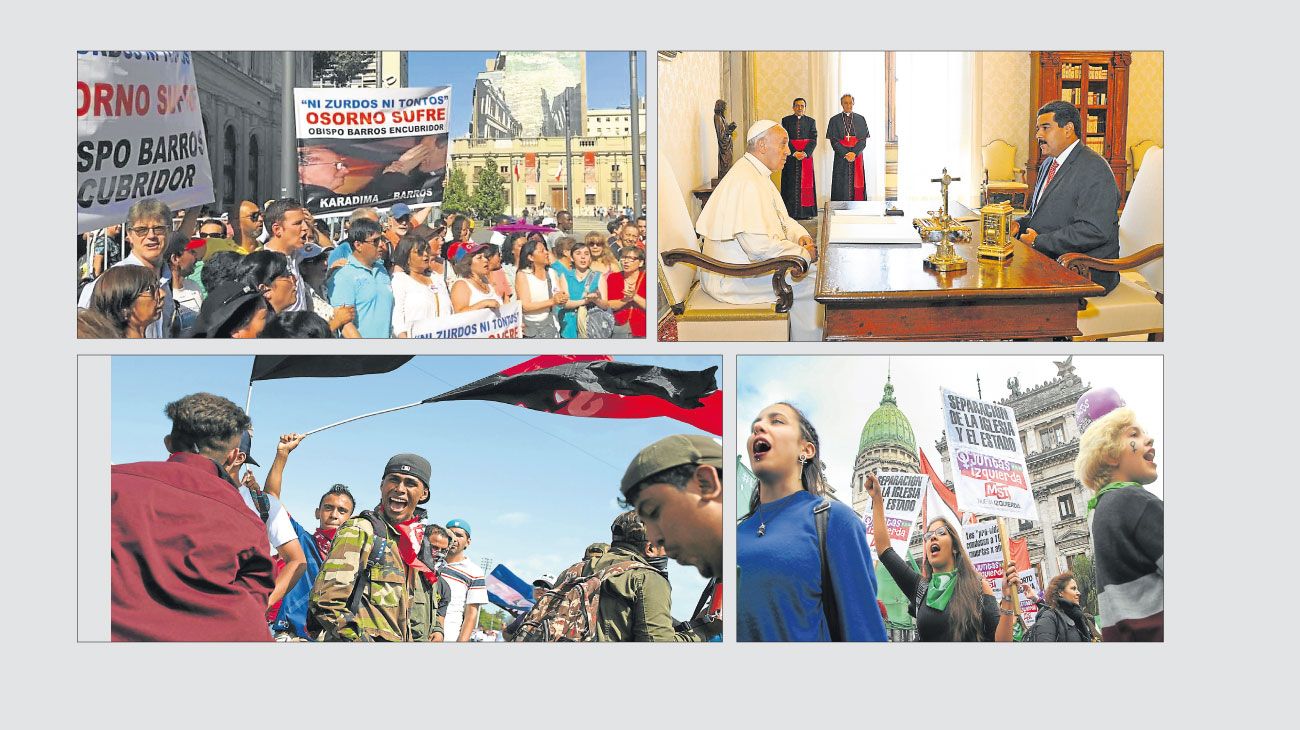 El Papa no es profeta en su tierra: aborto, abusos y crisis políticas