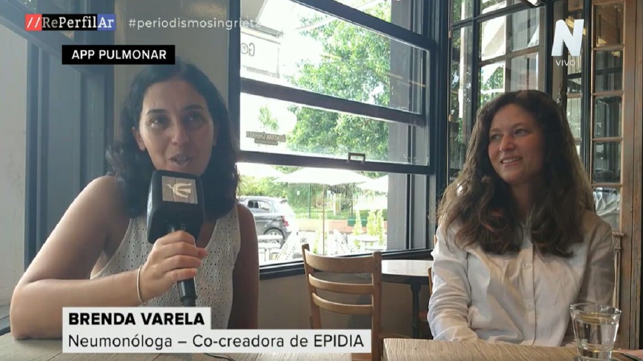 Dos médicas argentinas crearon una aplicación para mejorar el abordaje de diversas enfermedades pulmonares