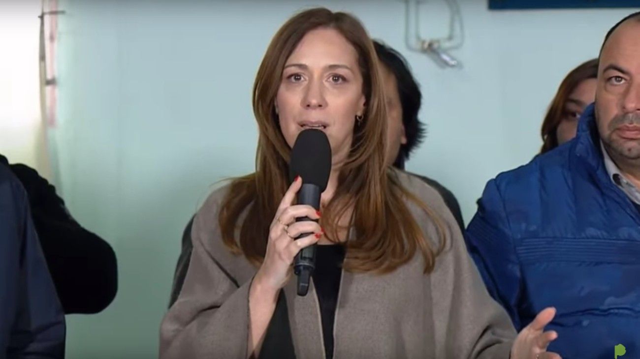 Vidal anunció medidas sociales: "Estoy acá como gobernadora, no como candidata"