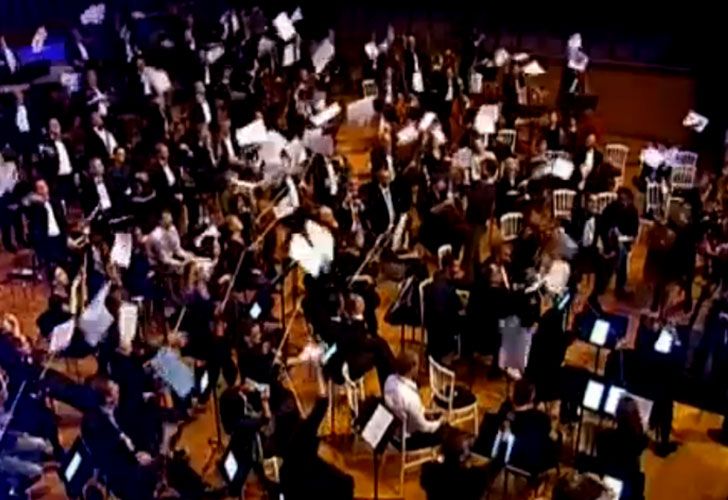 La primera orquesta que toca con tabletas