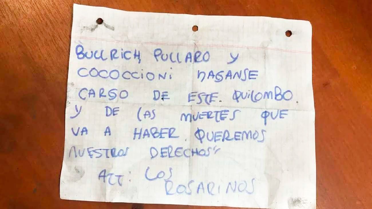 “Háganse cargo de las muertes”