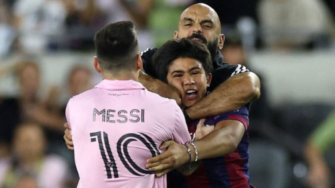 Yassine Cheuko, el guardaespaldas de Messi, empujó a otros jugadores y recibió severa sanción de la MLS