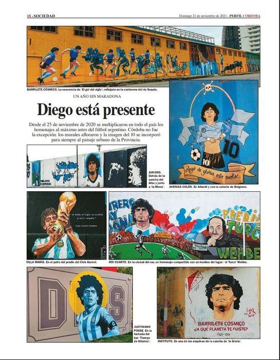 Diego está presente