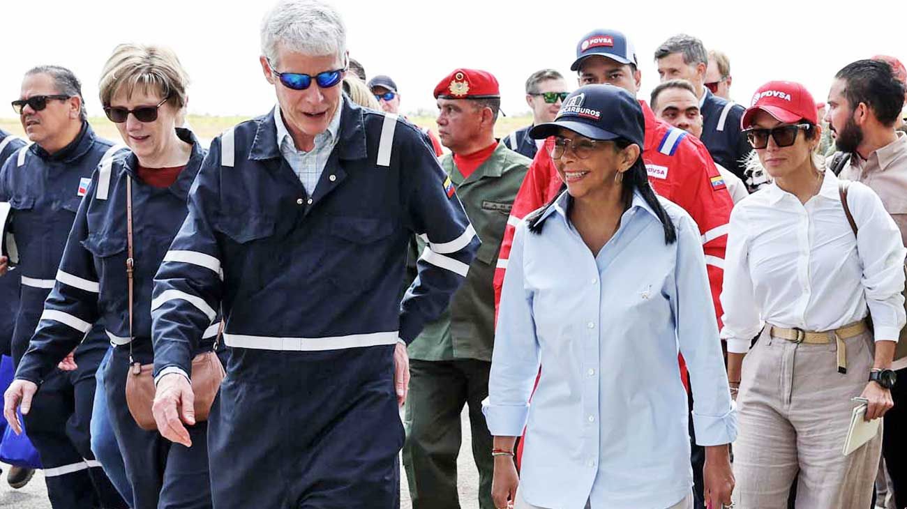 Delcy Rodríguez promete elecciones en Venezuela, pero sin fecha