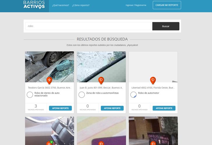 Dos apps para reportar problemas barriales e inseguridad