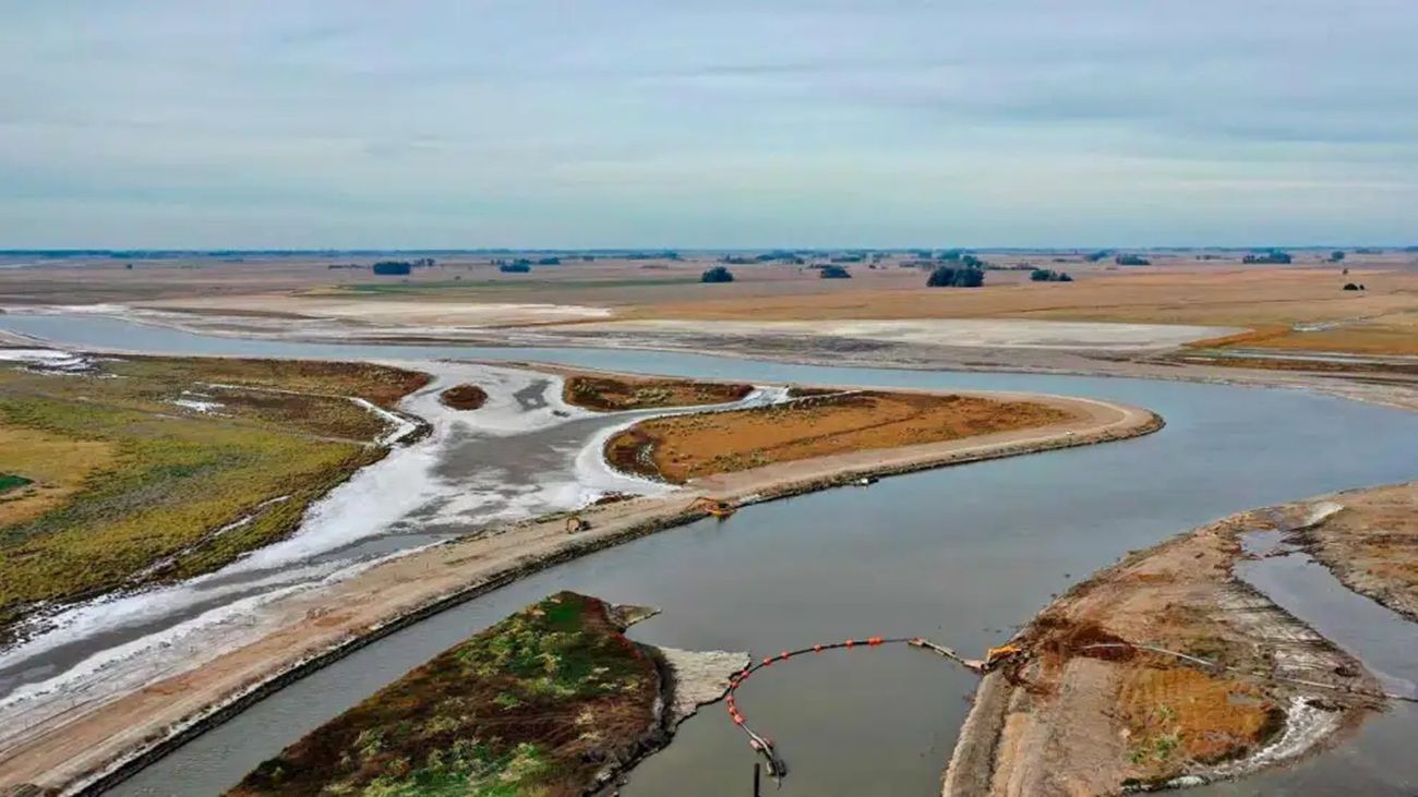 La provincia de Buenos Aires lanzó la licitación del tramo 5 del Plan Maestro Integral de la Cuenca del Río Salado