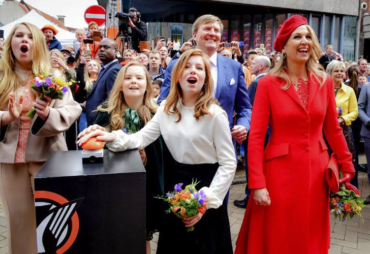 Holanda: el increíble festejo de cumpleaños el rey Guillermo junto a su familia