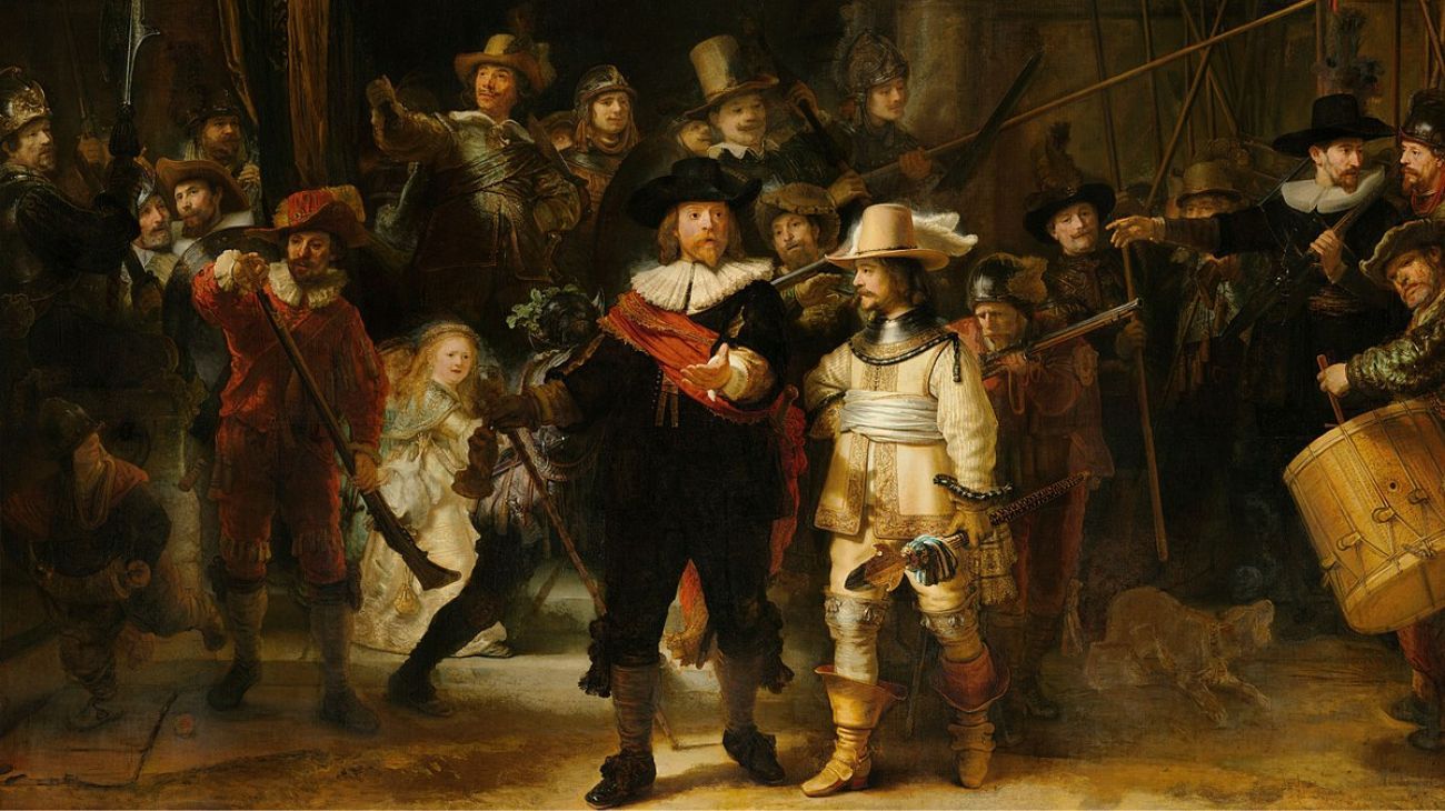 Detectan plomo en "Ronda Nocturna" de Rembrandt