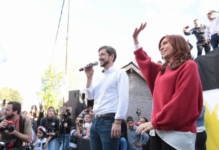 Bailando por un voto: Cristina practicó zumba en San Martín