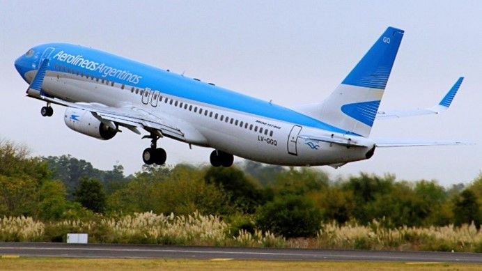 Nación Bursátil colocó US$ 96.35 millones en el fideicomiso global de Aerolíneas Argentinas