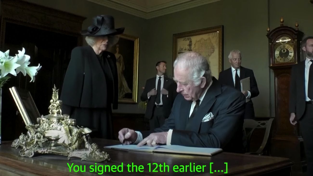 "Esta maldita cosa": las lapiceras volvieron a impacientar al nuevo rey Carlos III