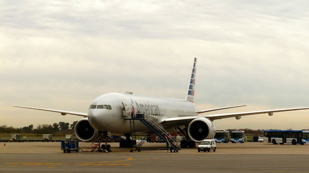 Una falla en su avión obligó a Christine Lagarde a volver a Buenos Aires