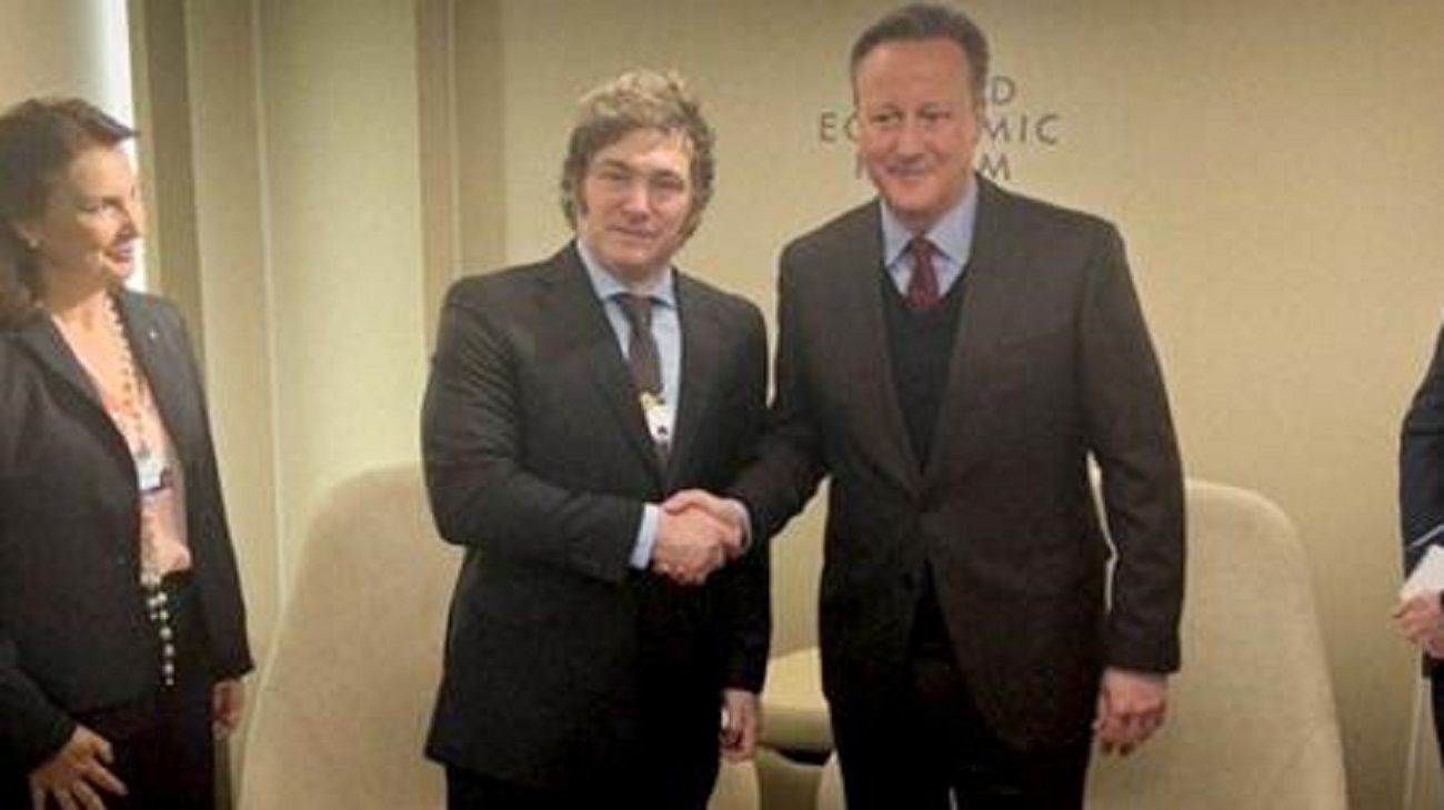 Todo lo que dejó la reunión de Javier Milei con el canciller britanico David Cameron