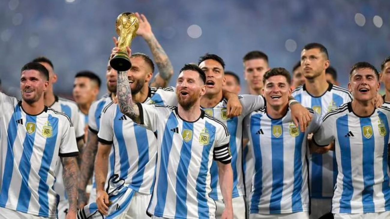 Los festejos del campeón del mundo en Santiago del Estero