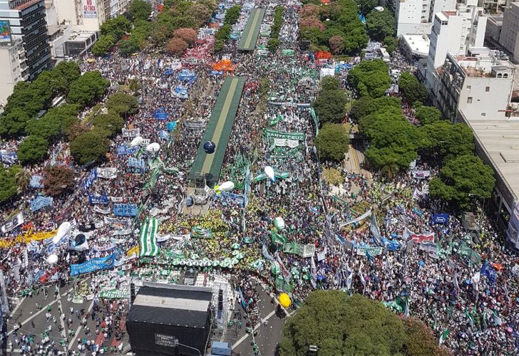 Mapa | Los cortes en la Ciudad por la marcha de Camioneros