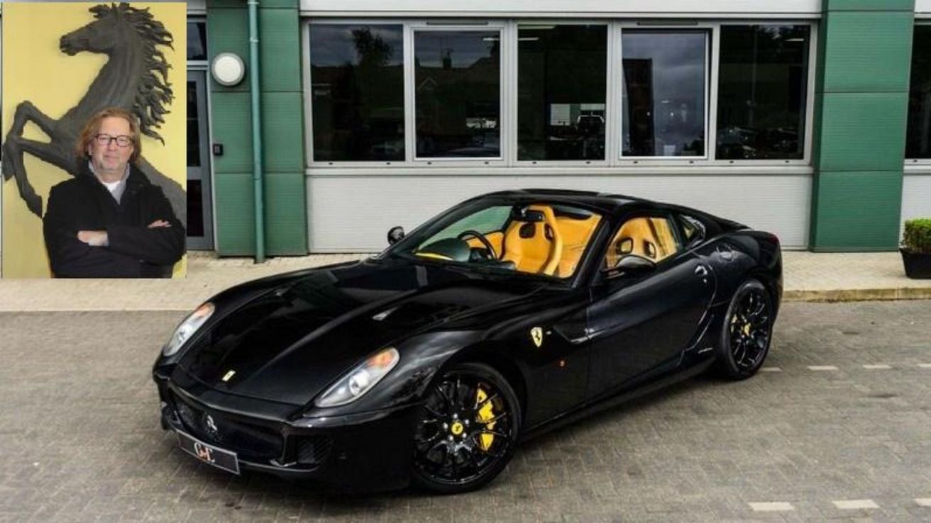 Eric Clapton vende una de sus Ferrari