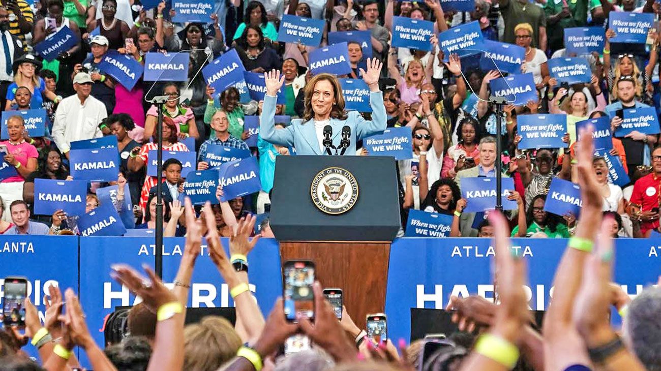 Kamala Harris ya se aseguró la candidatura para noviembre