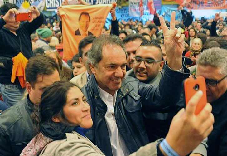 Scioli: "Si no se llega a la unidad, disputamos la interna y sanseacabó"