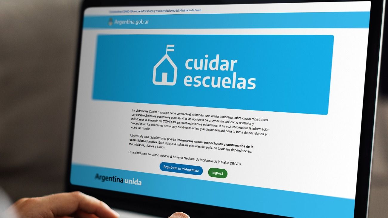 Lanzan una plataforma para monitorear los casos de Covid-19 en las escuelas