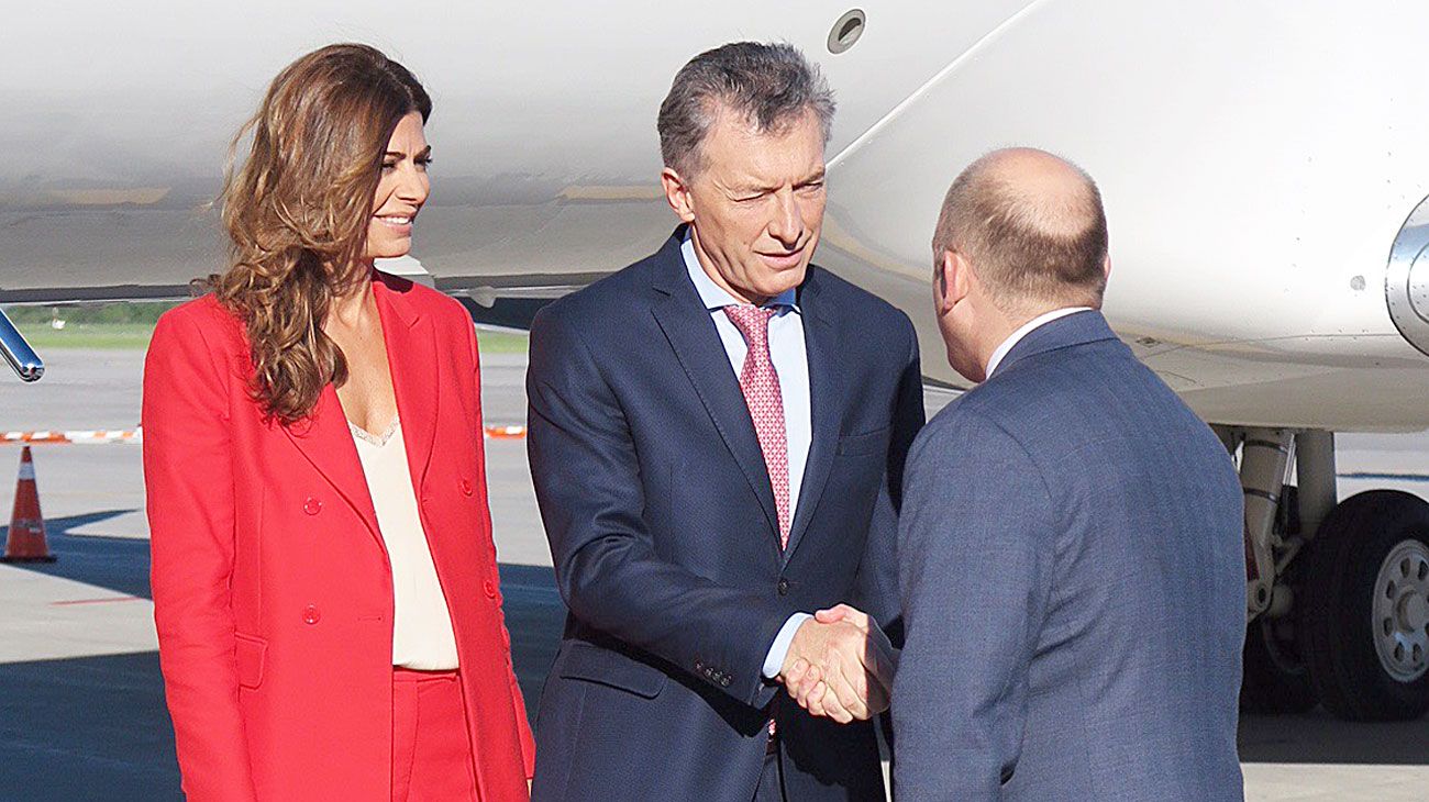 Awada retomó su agenda y viajó con Macri a Canadá
